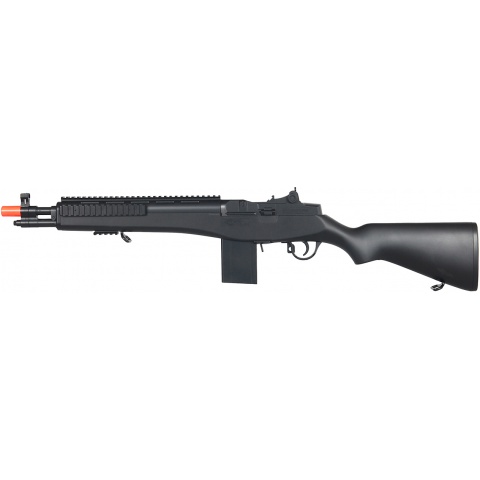 Double Eagle M14 Spring Powered Rifle w/ Quad Rail (Color: Black)