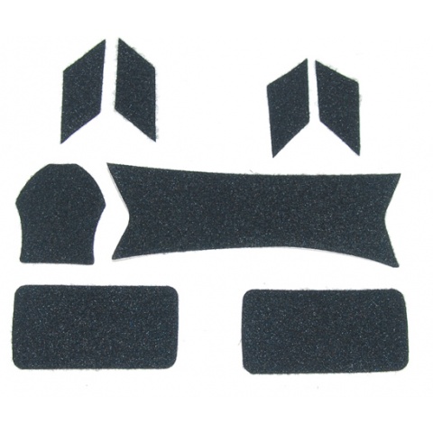 Lancer Tactical Maritime Helmet Devil Hook and Loop Stickers - BLACK