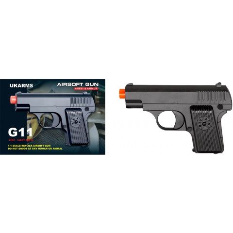 UKARMS G11M Airsoft Guns w/Front and Rear Aiming Sight