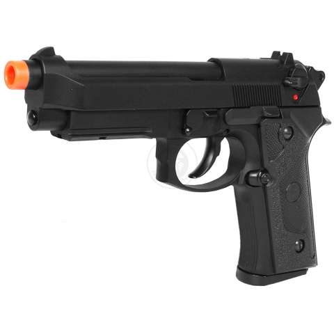 350 FPS KJW SIG3 M9 Vertec Railed Frame Gas Blowback Airsoft Pistol
