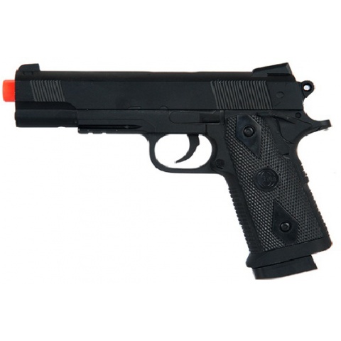 CYMA Airsoft ZM25B 230 FPS Metal Spring Pistol - BLACK