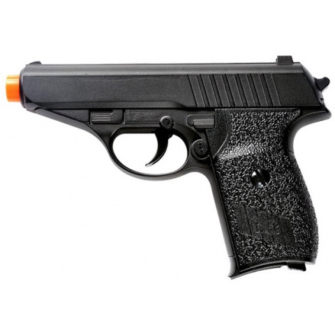 UK Arms Airsoft G3 230 German Compact Metal Spring Pistol - BLACK