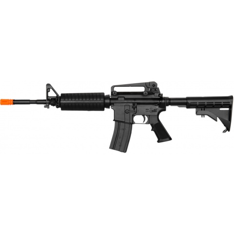 Lancer Tactical Airsoft M4A1 Carbine Gas Rifle - BLACK