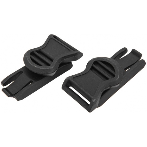 Lancer Tactical Airsoft 19mm Goggle Swivel Clips - BLACK
