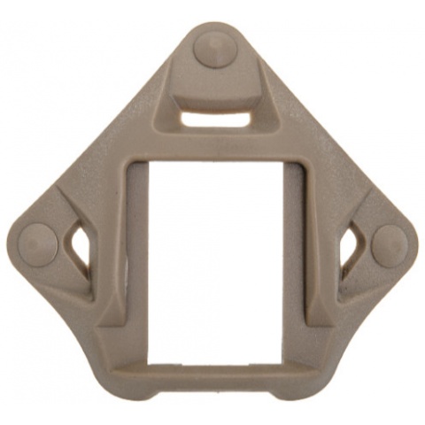 Lancer Tactical Airsoft VAS NVG Helmet Shroud - DE