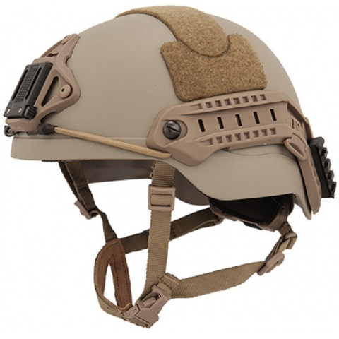 Lancer Tactical RSFR Sentry XP Airsoft Helmet - TAN (LG/XL)