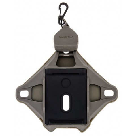 Lancer Tactical L4 Series Helmet Shroud w/ Lanyard - FOLIAGE GREEN