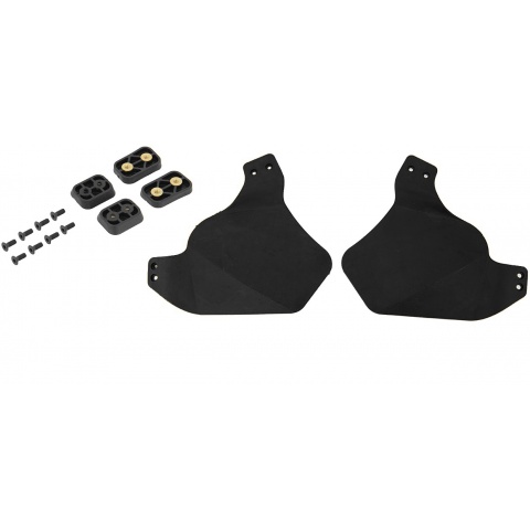 AMA Airsoft Helmet Rail Side Cover - BLACK