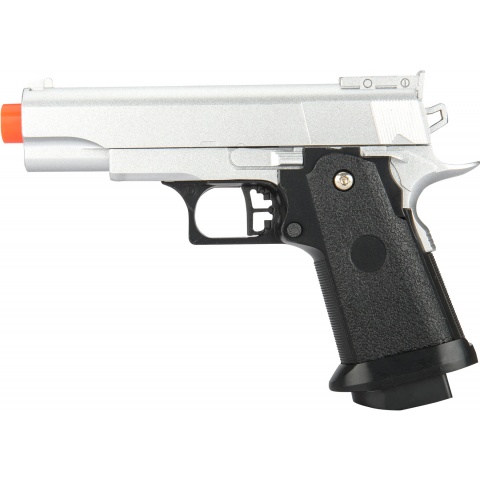 UK Arms G10S Metal Spring Powered Pistol - SILVER