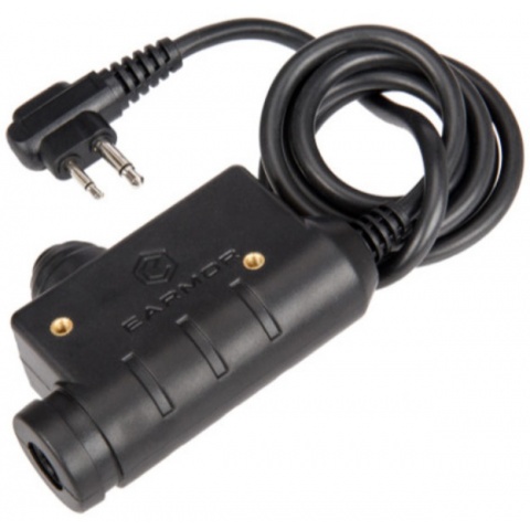 Earmor Tactical PTT Adapter - Motorola Double Pin Version