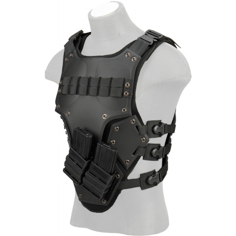 AMA Tactical TF3 High Speed Mag Strap Body Armor - BLACK