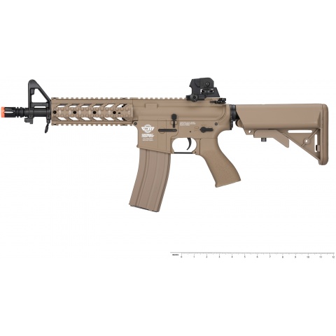 G&G Combat Machine CM16 Raider Short M4 CQB Airsoft AEG Rifle - TAN - ( GUN ONLY )