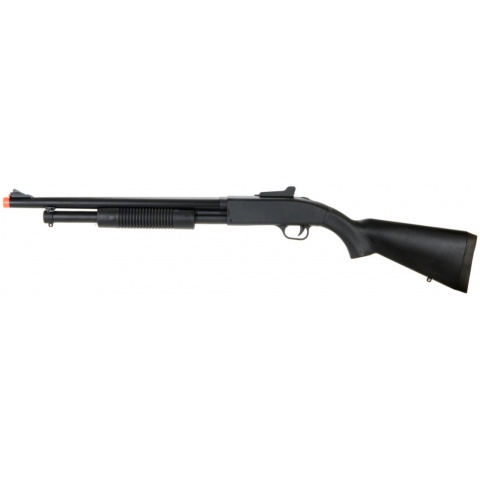 UK Arms Airsoft Spring Shotgun w/ Fixed Stock - BLACK