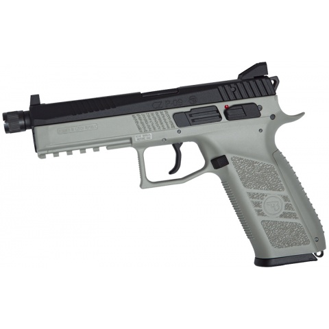 ASG CZ P-09 CO2 Blowback Airsoft PIstol - URBAN GRAY