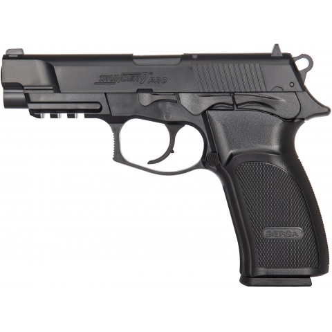 ASG BERSA Thunder 9 Pro CO2 Non-Blowback Airgun Pistol - BLACK
