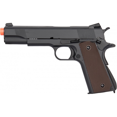 Double Bell M1911 GBB Airsoft Pistol Type 2 (Low Velocity) - BLACK