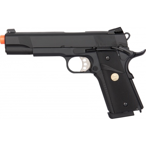 Double Bell M1911 MEU GBB Gas Blowback Airsoft Pistol - BLACK