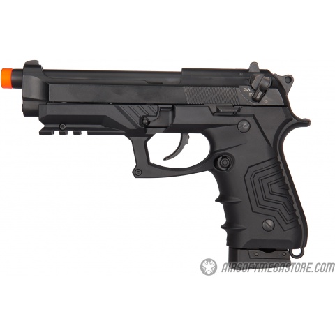 HFC HG-173 M92 CO2 Blowback Semi/Full Auto Airsoft Pistol - BLACK