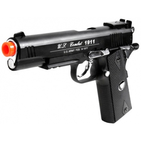 TSD M1911 Hard Kick Airsoft CO2 Blowback Pistol w/ Full Metal Slide