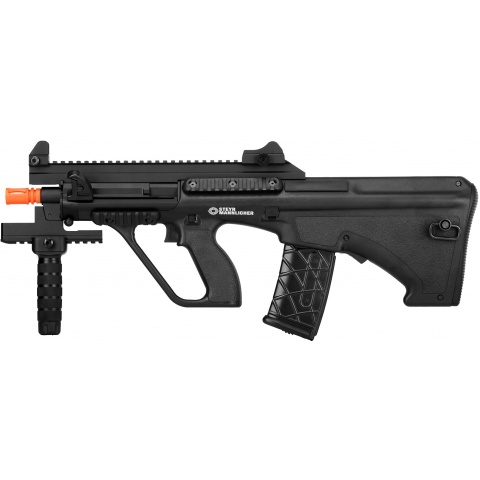 ASG Steyr Licensed AUG A3 XS Commando Airsoft AEG Rifle - BLACK