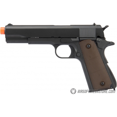 Army Armament Full Metal R31 1911 Gas Blowback Airsoft Pistol w/ Black Barrel - BLACK