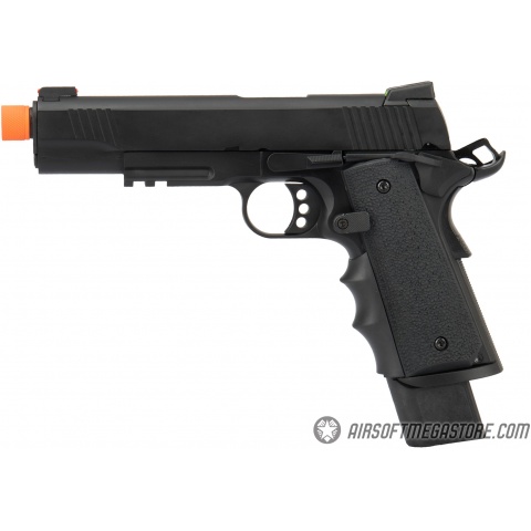 Army Armament Full Metal R32 Gas Blowback Airsoft Pistol - BLACK