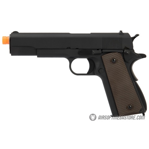 WE Tech Original 1911 Design Gen. 2 Full Metal Gas Blowback Airsoft Pistol - BLACK