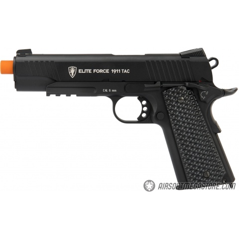 Elite Force 1911 Gen 3 Tactical CO2 Blowback Airsoft Pistol - BLACK
