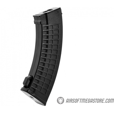 LCT Airsoft 130rd Mid Capacity SAM-7 Thermal AK AEG Magazine - BLACK