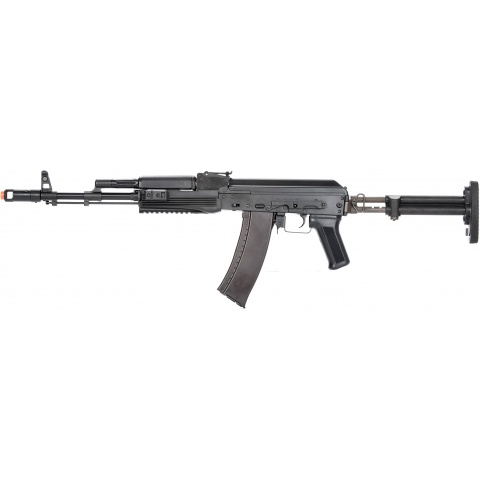 LCT Airsoft STK-74 Tactical AK AEG Rifle - BLACK