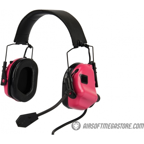Earmor M32 MOD3 Electronic Communication Hearing Protector - PINK