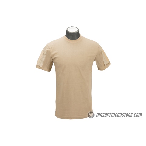 Lancer Tactical Airsoft Ripstop PC T-Shirt [XS] - COYOTE BROWN