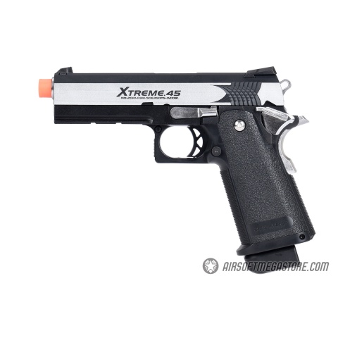 Tokyo Marui Hi-Capa Xtreme .45 Full Automatic Airsoft Gas Blowback Pistol - BLACK