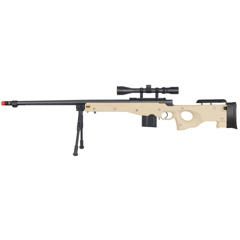 WellFire ShadowOps L96 AWP Bolt Action Airsoft Sniper Rifle - TAN