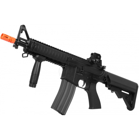 G&G Top Tech Full Metal TR15 CQB Raider EBB Airsoft AEG Rifle - BLACK