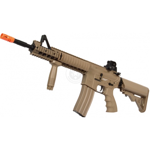 G&G Top Tech Full Metal TR15 Raider XL GT EBB Airsoft AEG Rifle - TAN