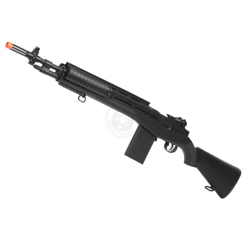 380 FPS TSD M14 RIS High-Powered Spring Sniper Rifle - BLACK