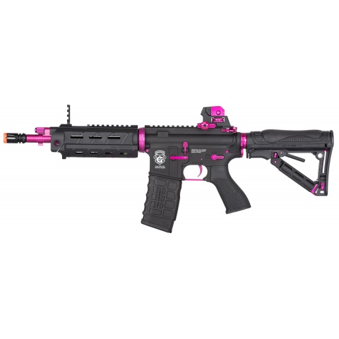 G&G GR4 G26 Femme Fatal ERG Airsoft AEG Rifle - BLACK / PINK