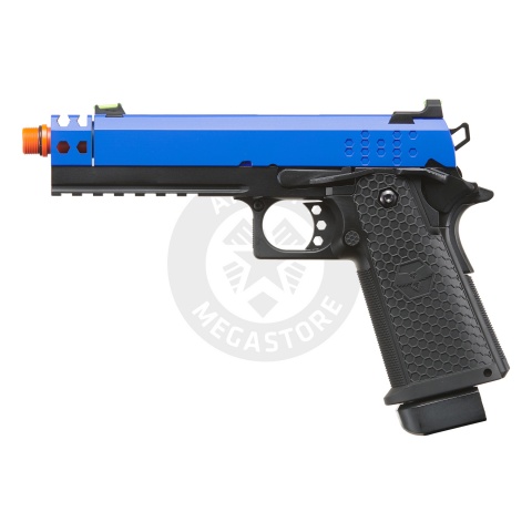 Raven Hi-Capa HEX-Comp Dual Tone Pistol - (Black/Blue)