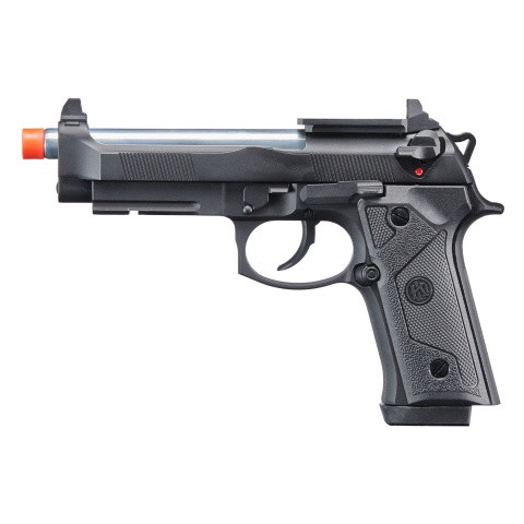KLI KL-92 Elite IA Optic Ready 6mm Dual Power Gas / CO2 Blowback Airsoft Pistol - (Black)