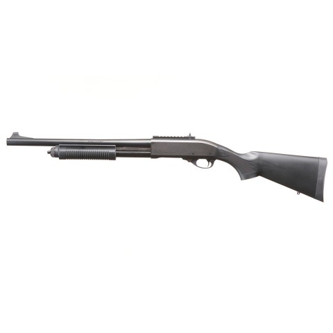 Tokyo Marui M870 Gas Powered Pump Action Shot Gun (Color: Black)