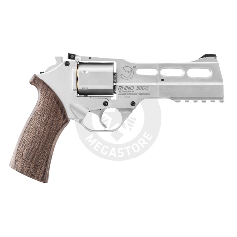 Chiappa/Black Ops/Wingun Rhino 50DS Revolver CO2 Cal. 177 - (Silver)