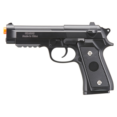 UK Arms M9 Alloy Series Airsoft Spring Pistol (Color: Black)