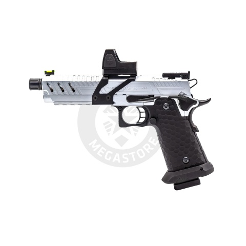 Vorsk Airsoft CS Vengeance 5.1 Hi Capa + Micro Red Dot - Silver/Black