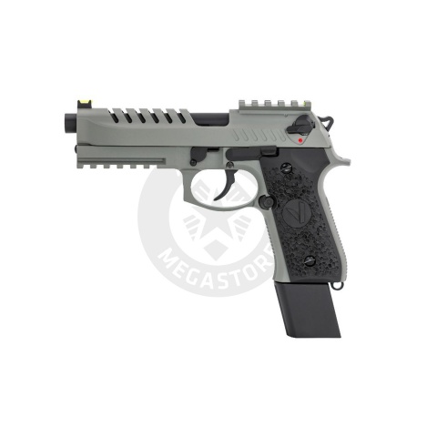 Vorsk Airsoft Tactical VM9 Gas Blowback Pistol - Grey